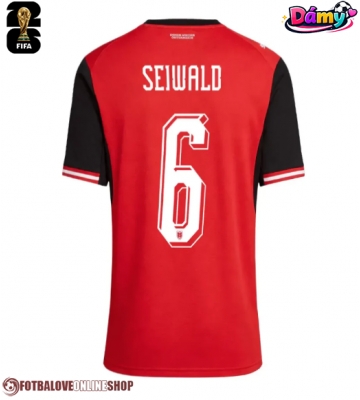 Rakousko Nicolas Seiwald #6 Domácí Dres pro Dámy MS 2026 Krátkým Rukávem
